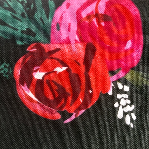 NEW Makeup Junkie Bag Size Small Floral Print - Picture 4 of 8